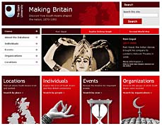 Making Britain Database landing page