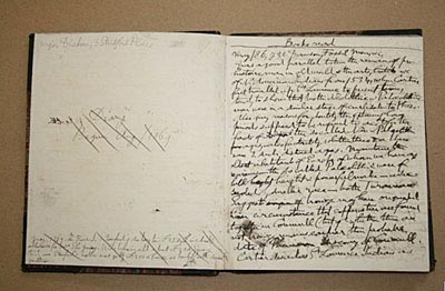 Pages from the diary of Charles Morrison 