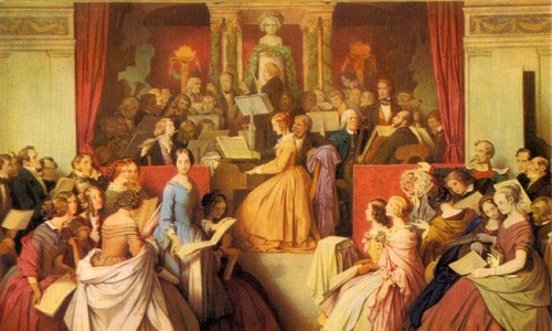 Moritz von Schwind, 'Eine Symphonie' (1852)