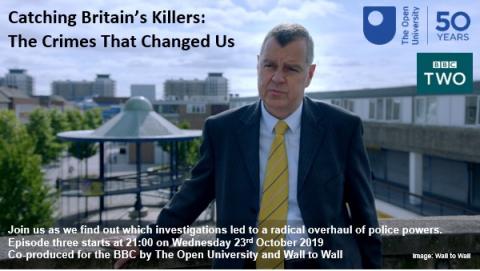 Promotional information from Catching Britain's Killers