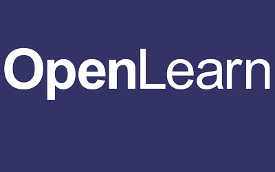 Image shows the OpenLearn logo from The Open University on a purple background