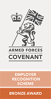 armed forces covenant employer recognition scheme bronze