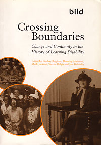 A reproduction of the Crossing Boundaries book cover