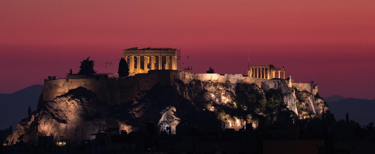 Image of the Acropolis in Athens