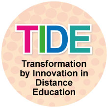 Logo bearing TIDE name