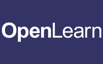 OpenLearn logo on a navy blue background