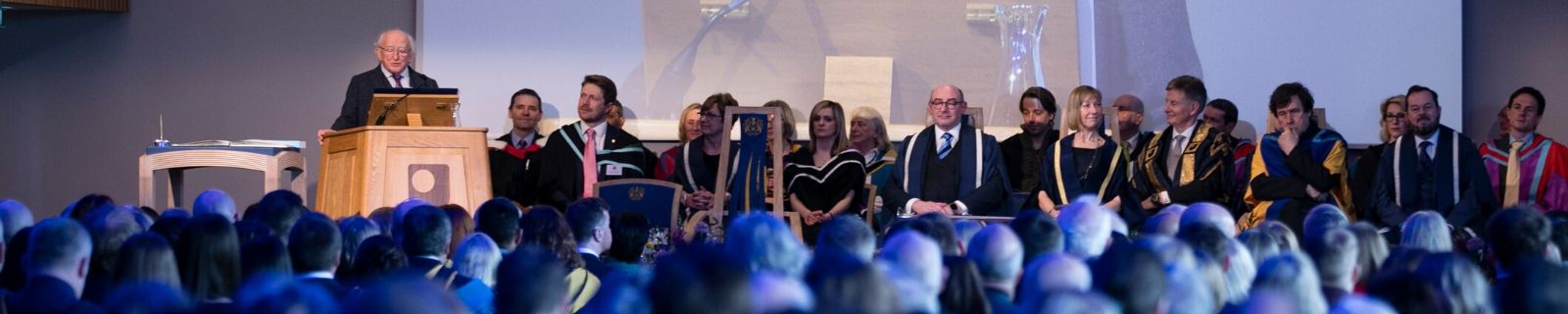 President Higgins at Dublin Degree Ceremony 2019, Croke Park