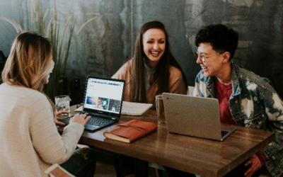 a group of students studying at a table