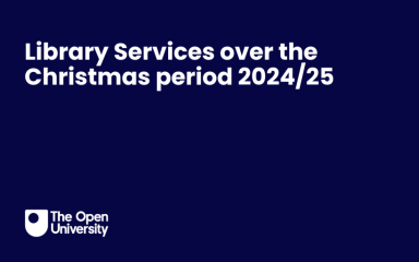  "Library Services over the Christmas period 2024/25".