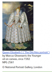 Portrait of Queen Elizabeth I (The Ditchley Portrait)