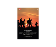 Front cover of the book, 'Private Sponsorship of Refugees in Europe' by Chiara Berneri.