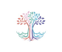 The Foundations Programme logo - an illustration of a tree containing vines of multiple colours