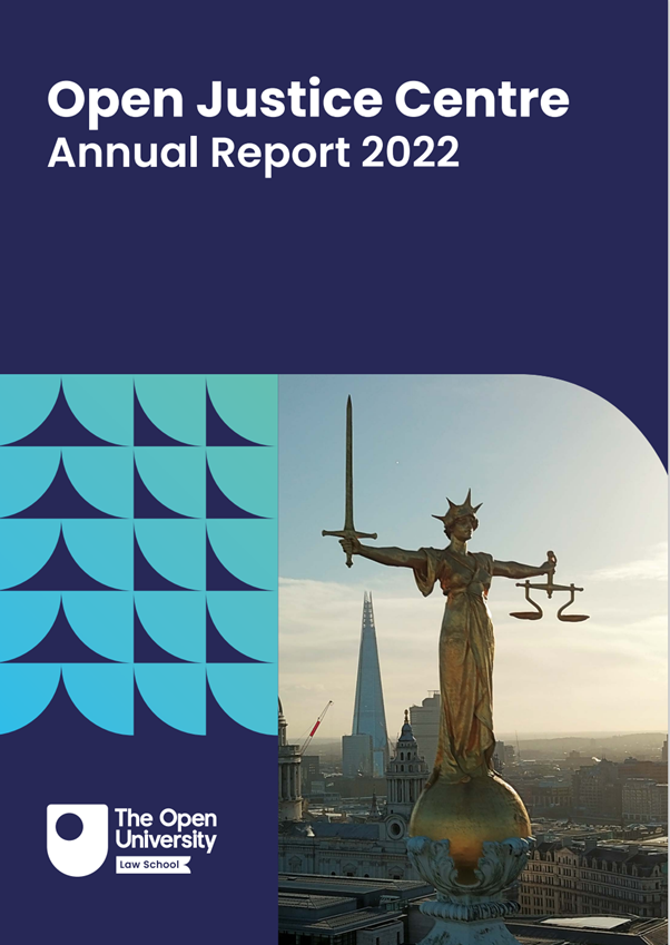Open Justice Report 2022 cover
