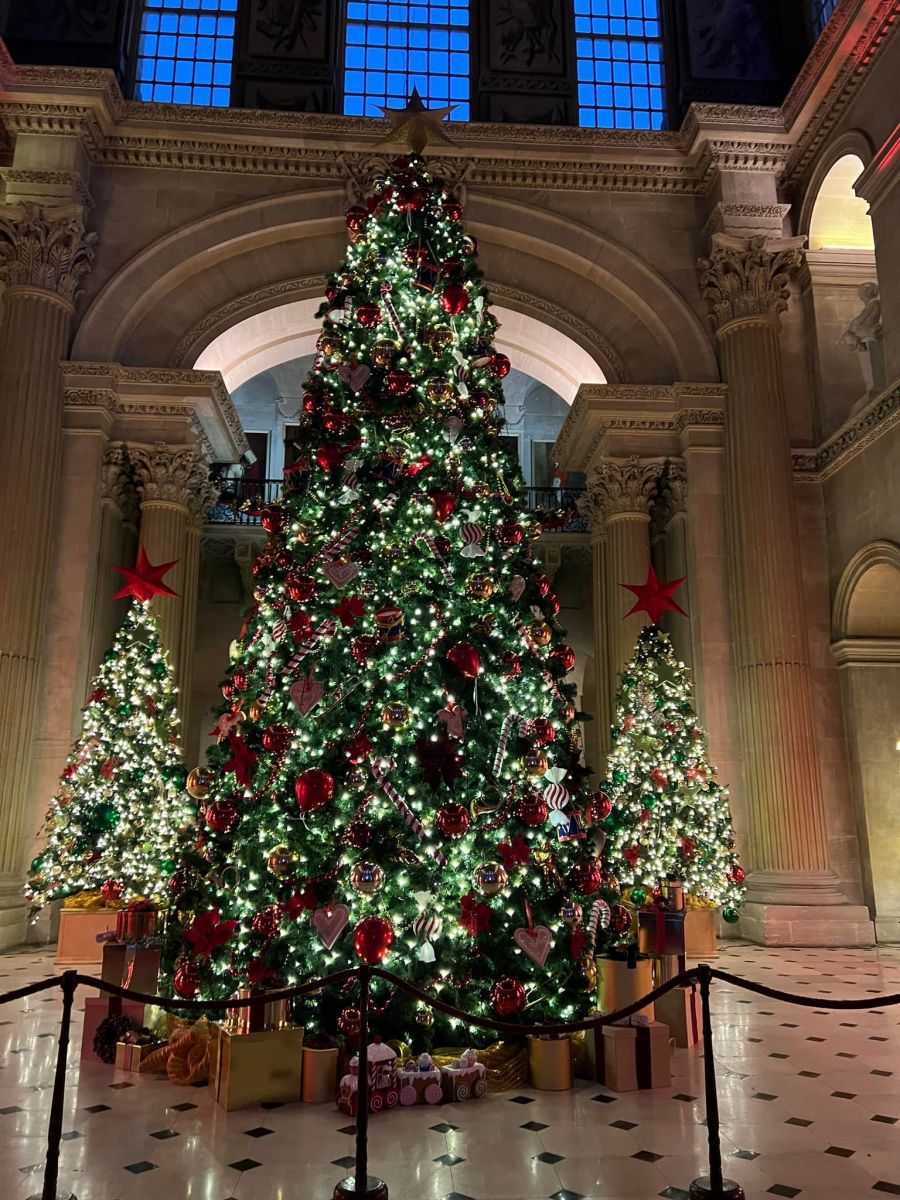 Christmas tree at Blenheim