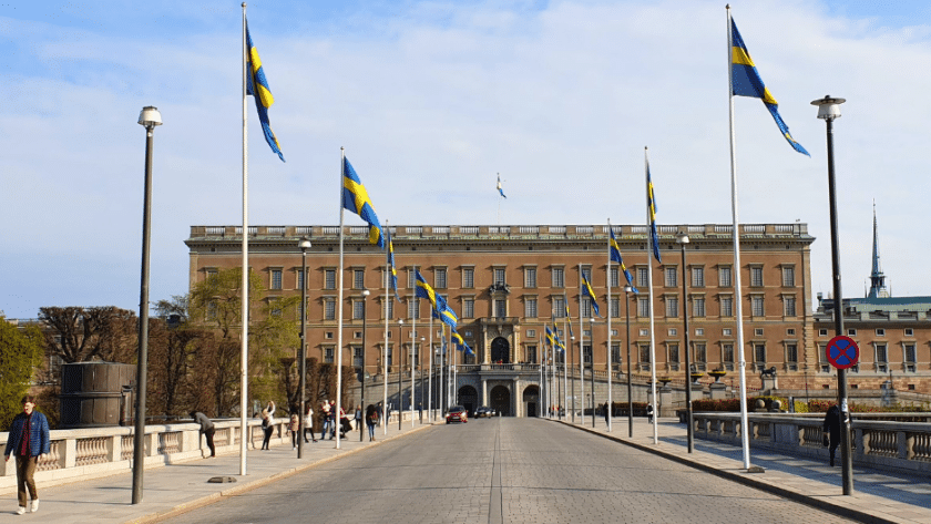 The Royal Palace front entrance