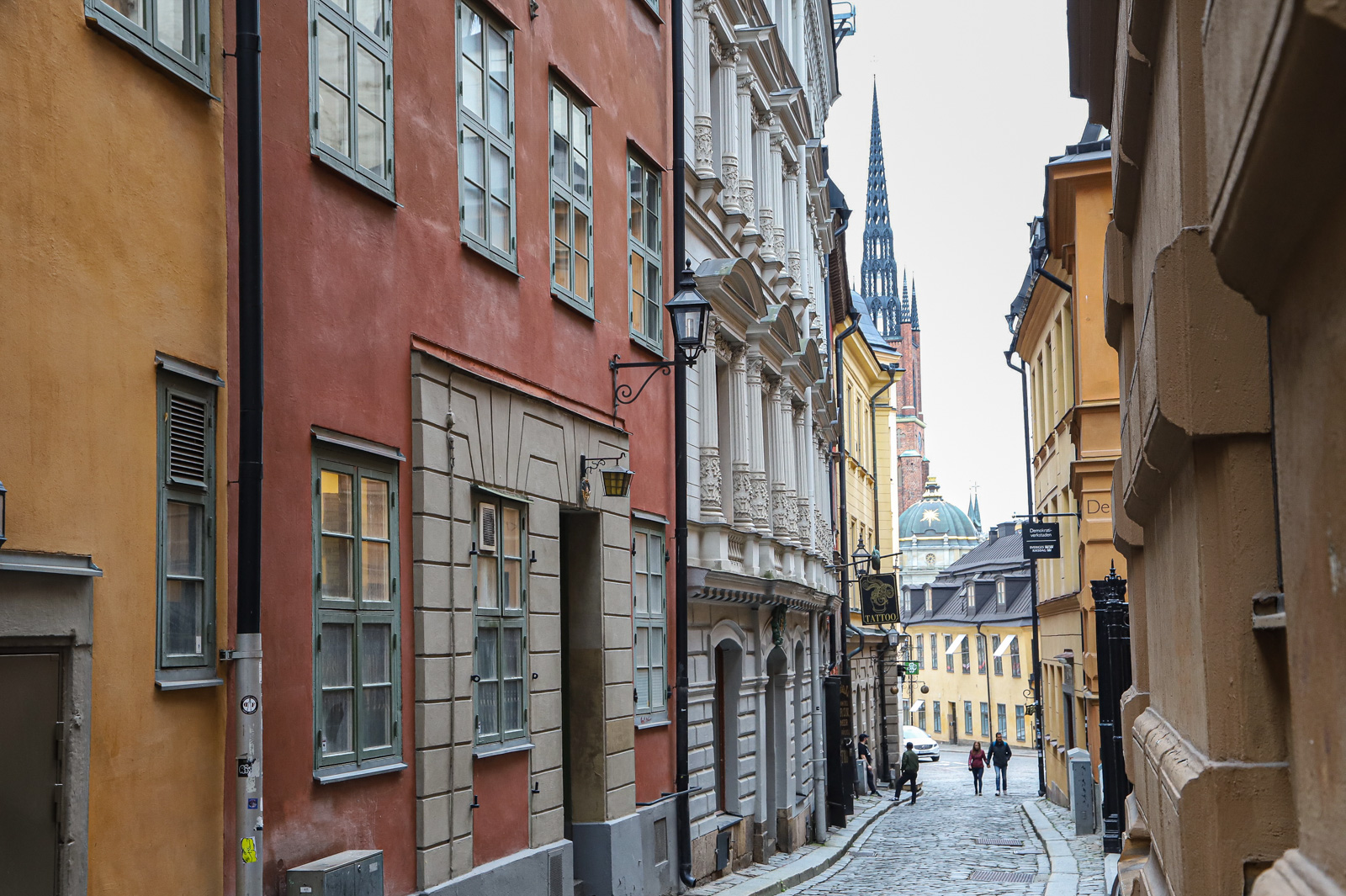 Narrow streets of Gamla Stan