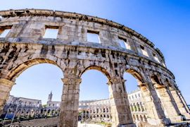 Pula amphitheatre, Istrian peninsula