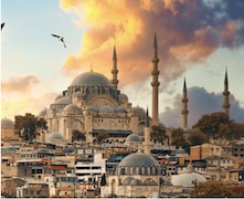 Suleiman mosque in Istanbul