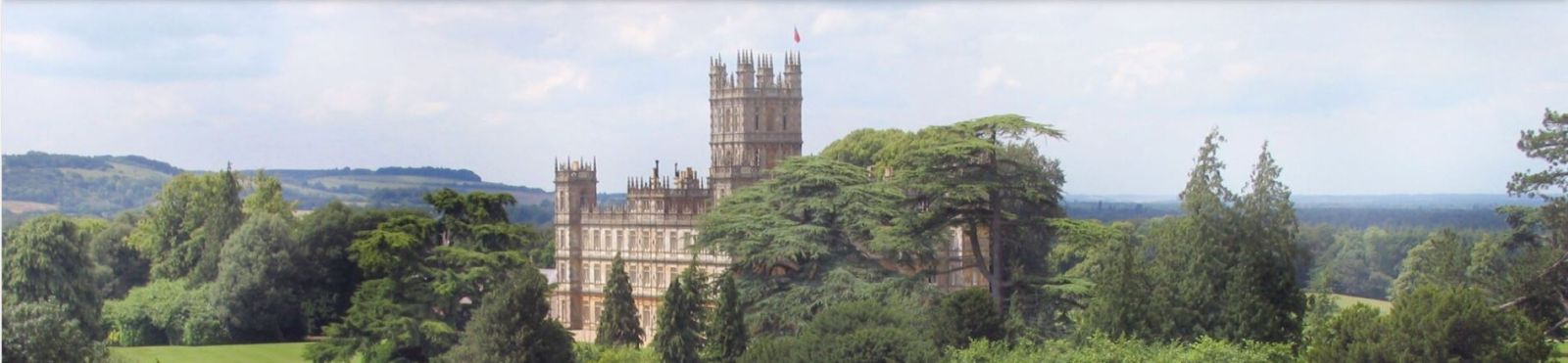 Highclere Castle from above