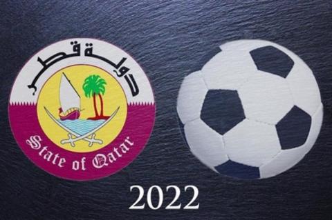   Britannica image quest. ‘football, 2022 and the Qatar coat of arms on a black slate, photomontage’, imageBROKER/Siegra Asmoel Rights Managed /, https://quest-eb-com.libezproxy.open.ac.uk/search/world-cup-ball-2022/1/322_4555203/football-2022-and-the-Qatar-coat-of-arms-on-a-black-slate , (Accessed 20 October 2022).