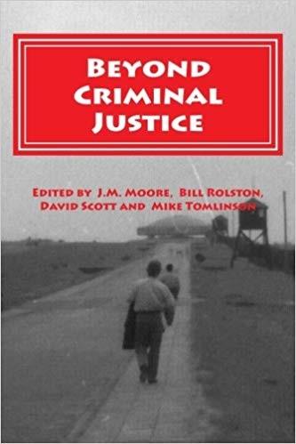 A book titled 'Beyond Criminal Justice'.