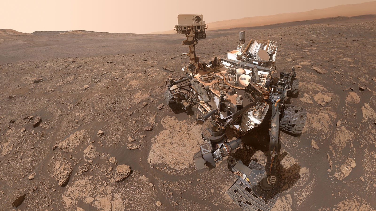 : Curiosity at Mary Anning, Gale Crater