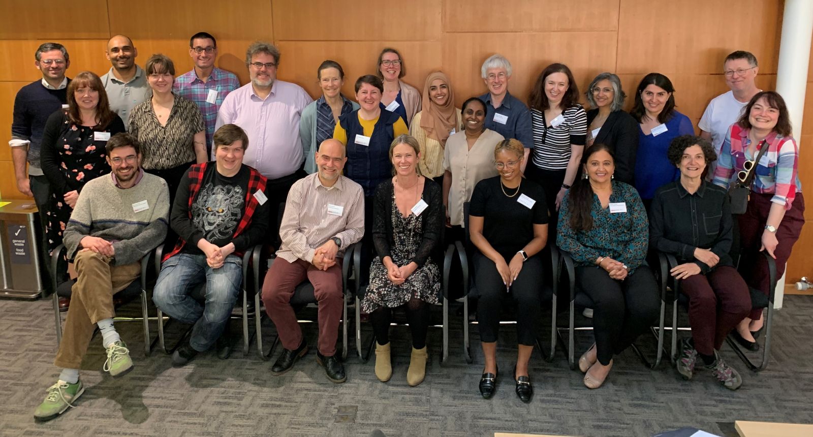 Photo of the participants of the Decolonising Computing in UK Higher Education Workshop May 2023