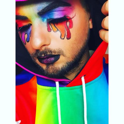 Refugee makeup art
