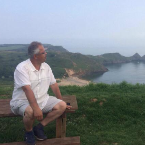 Image of Shahsavar Rahmani at Three Cliffs Bay, Swansea