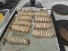 uncooked sausage buns