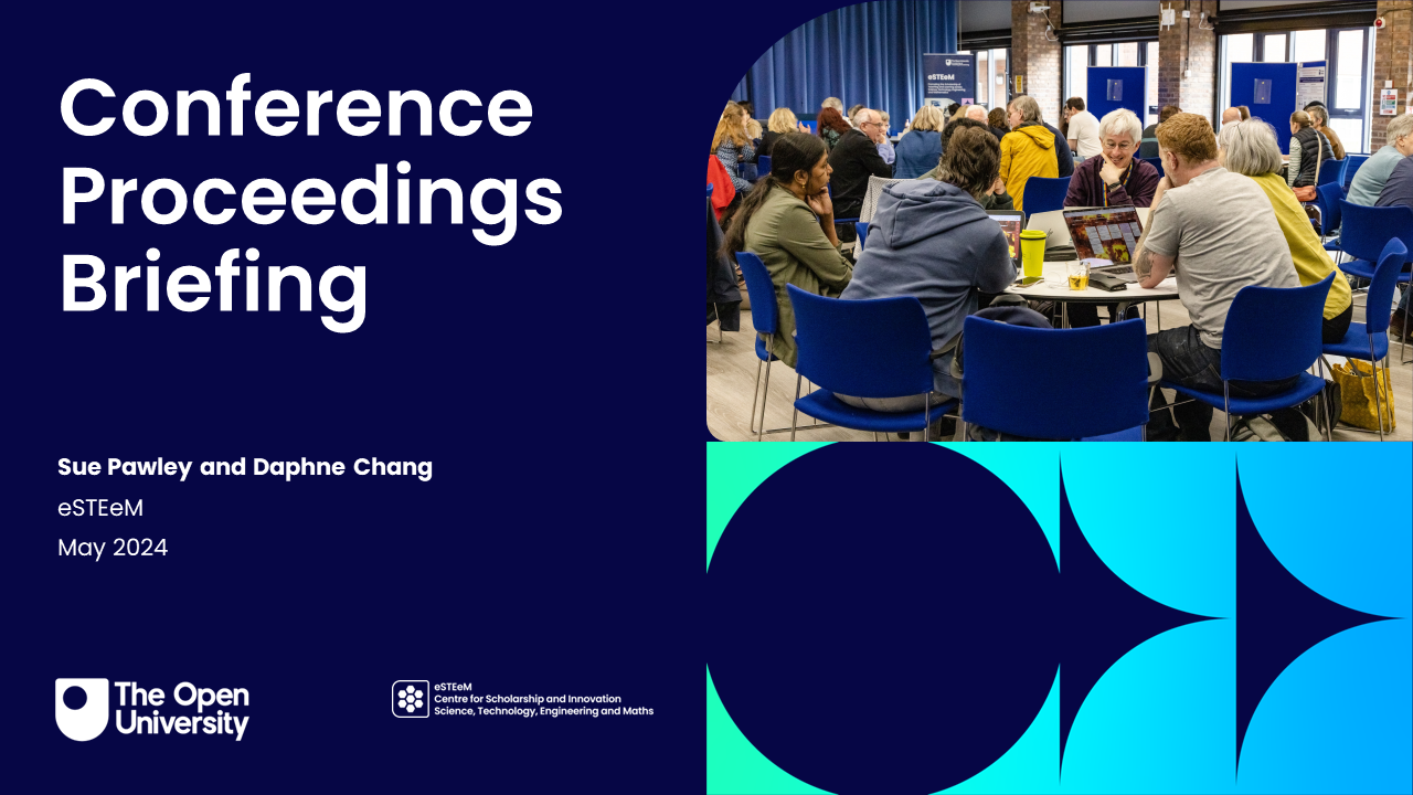 eSTEeM Conference Proceedings Briefing presentation
