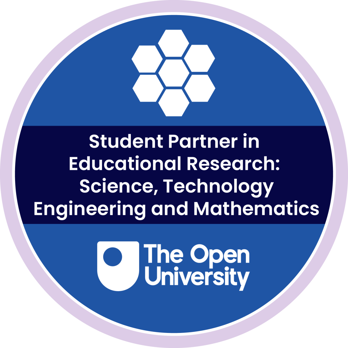 eSTEeM Student Partner in Educational Research digital badge