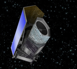 ESA artists impression of the Euclid spacecraft