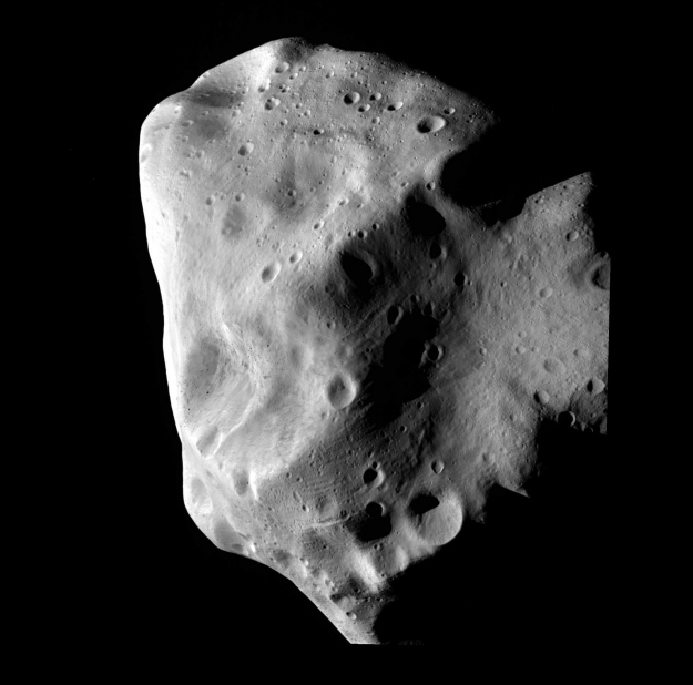 OSIRIS image of the closest approach to asteroid (21) Lutetia