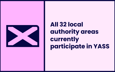 All 32 local authority areas currently participate in YASS.