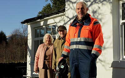 Open University/BBC Scotland documentary Gold Town is set in the Highlands village of Tyndrum