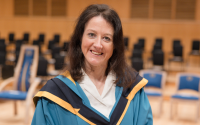 Open University graduate Dr Julie McElroy