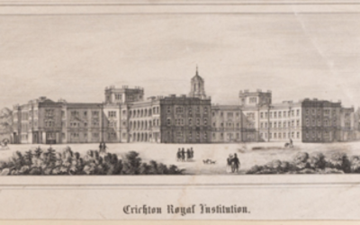 Illustration of the Crichton Royal Institution