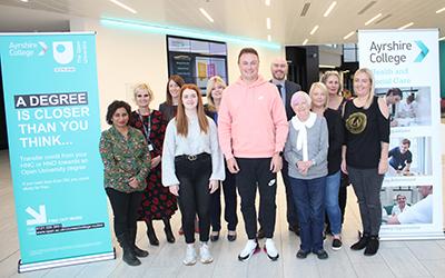 Open University in Scotland and Ayrshire College staff and students