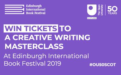 Win tickets to a Creative Writing Masterclass graphic