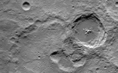 The Nairne crater on Mercury was discovered by OU PhD researcher Annie Lennox, and is named after a Scottish poet and songwriter.