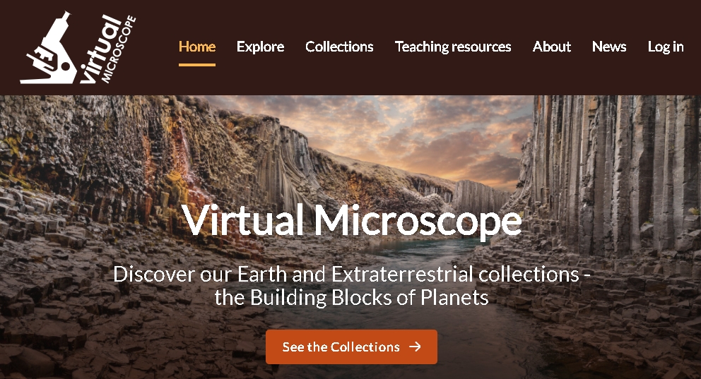 Virtual microscope home page