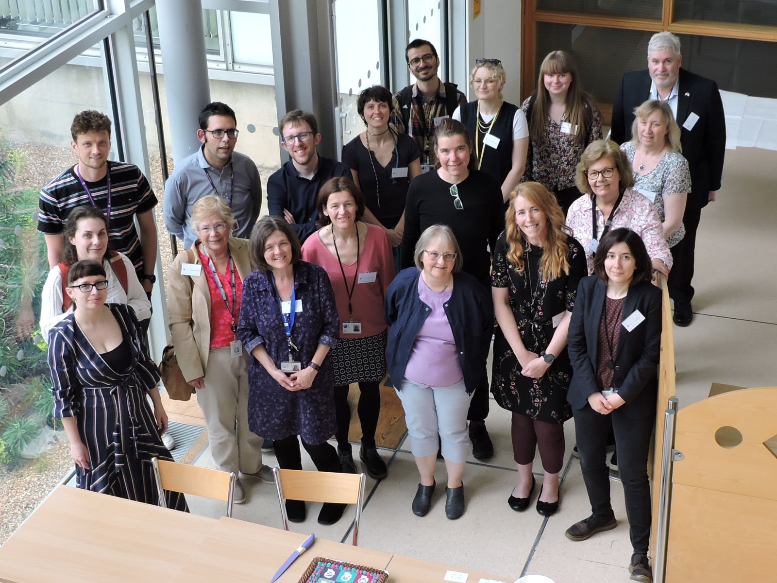 Group of members in the Neuroscience Conference