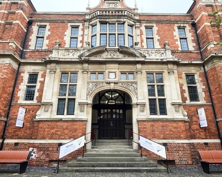 Decorative image of a brick storey building